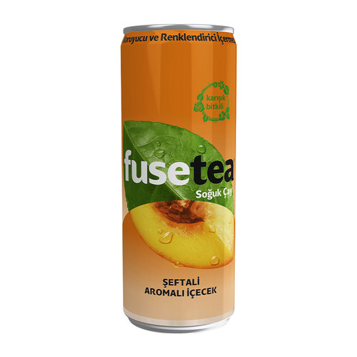 Fuse Tea Soğuk Çay Şeftali 330ml Fuse Tea Soğuk Çay Şeftali 330ml